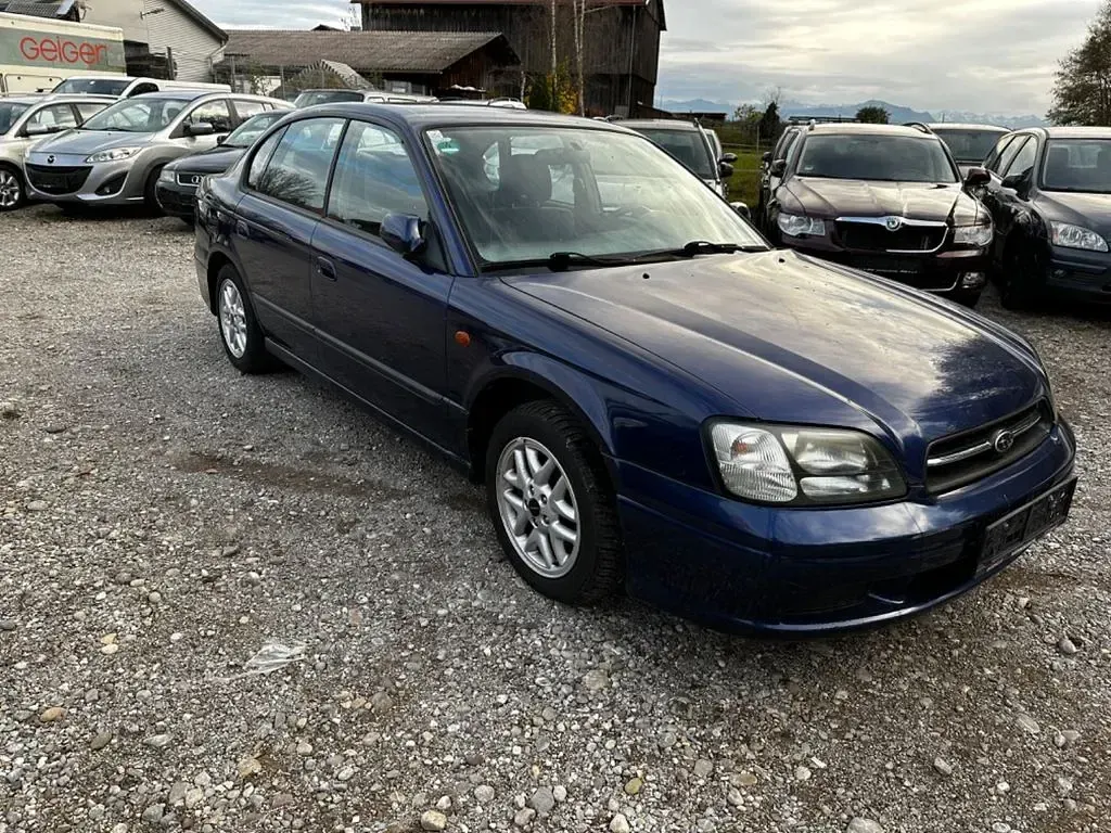 Gebraucht Subaru Legacy 125 PS (91 kW) 2001 Blau Kombi