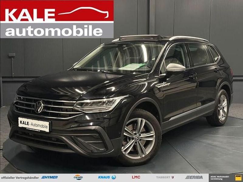 Gebraucht VW Tiguan Allspace Life 200 PS (147 kW) 2022 Deep black perleffekt SUV