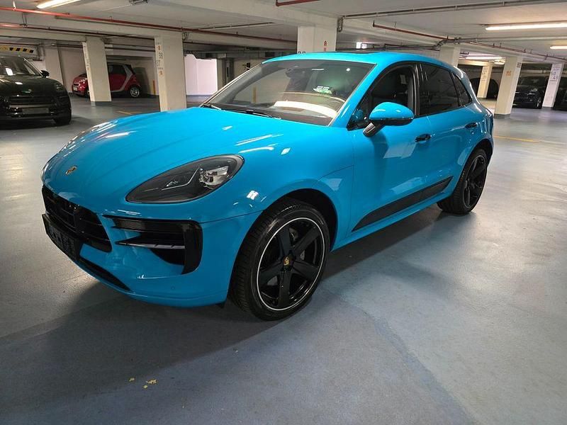 Blau Gebraucht 2019 Porsche Macan SUV | 50.555 € (Guter Preis) - Bild 1/4