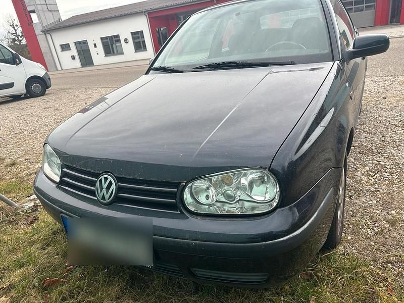 Blau Gebraucht 1999 VW Golf Cabriolet Cabrio | 390 € (Superpreis) - Bild 1/4