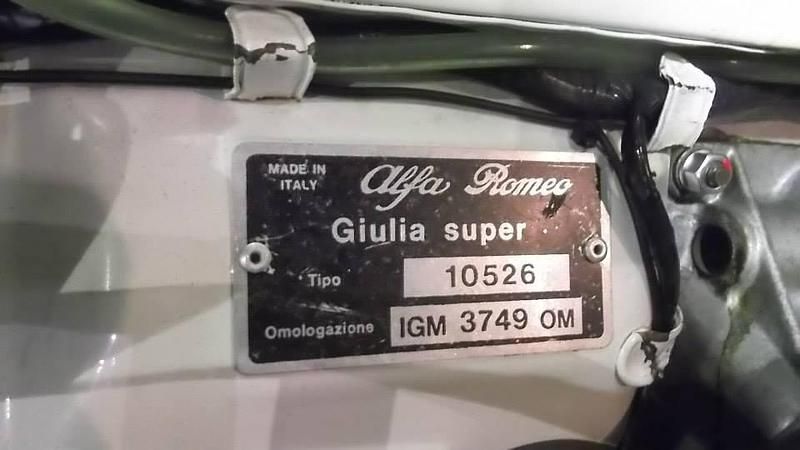 Gebraucht Alfa Romeo Giulia 132 PS (97 kW) 1971 Weiß Limousine