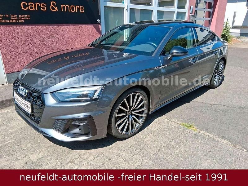 Daytonagrau Gebraucht 2022 Audi A5 S-Line Coupé | 25.500 € (Superpreis) - Bild 1/4