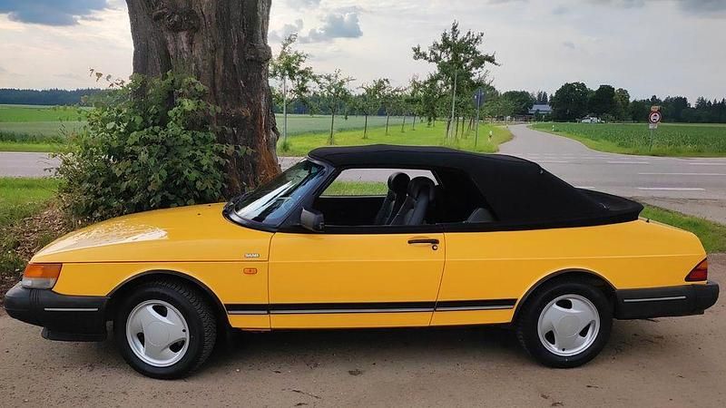 Gebraucht Saab 900 Cabriolet 141 PS (103 kW) 1991 Gelb Cabrio