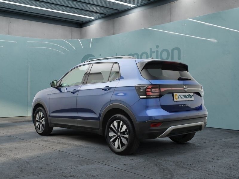 Gebraucht VW T-Cross Move 110 PS (80 kW) 2024 Blau SUV