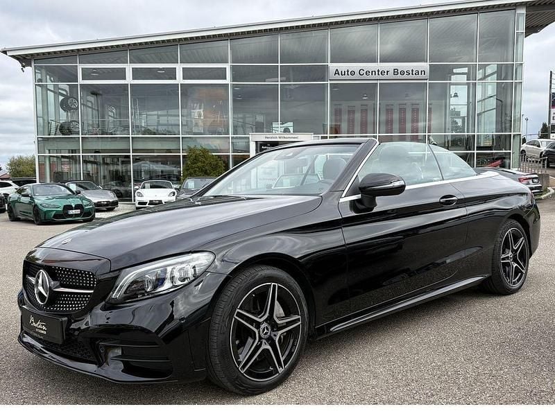Gebraucht Mercedes C300 AMG 258 PS (189 kW) 2022 Schwarz Cabrio