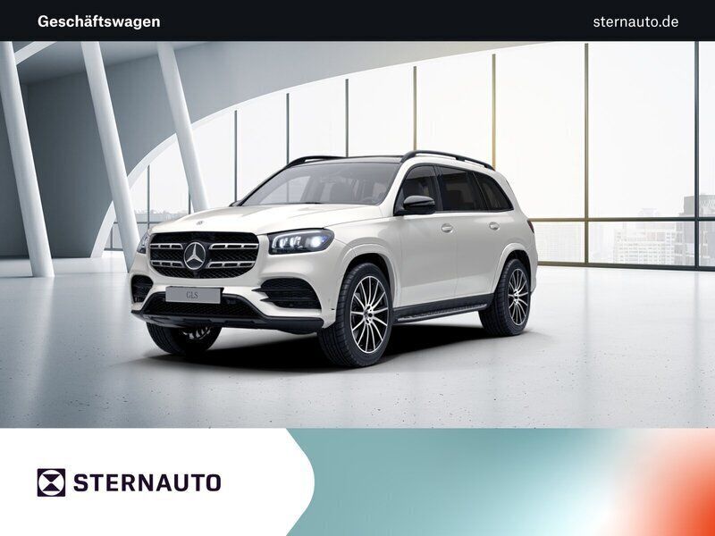 Manufaktur diamantweiß bright Gebraucht 2023 Mercedes GLS400 AMG line SUV | 102.950 € (Teuer) - Bild 1/4
