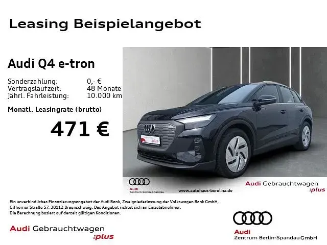 Gebraucht Audi Q4 e-tron Sport 210 kW (286 PS) 2024 Schwarz SUV