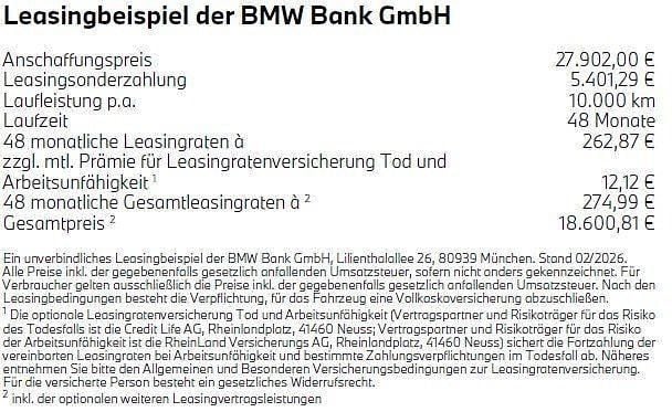 Gebraucht BMW 220 Active Tourer Efficient Dynamics 170 PS (125 kW) 2023 Grau Van / Kleinbus