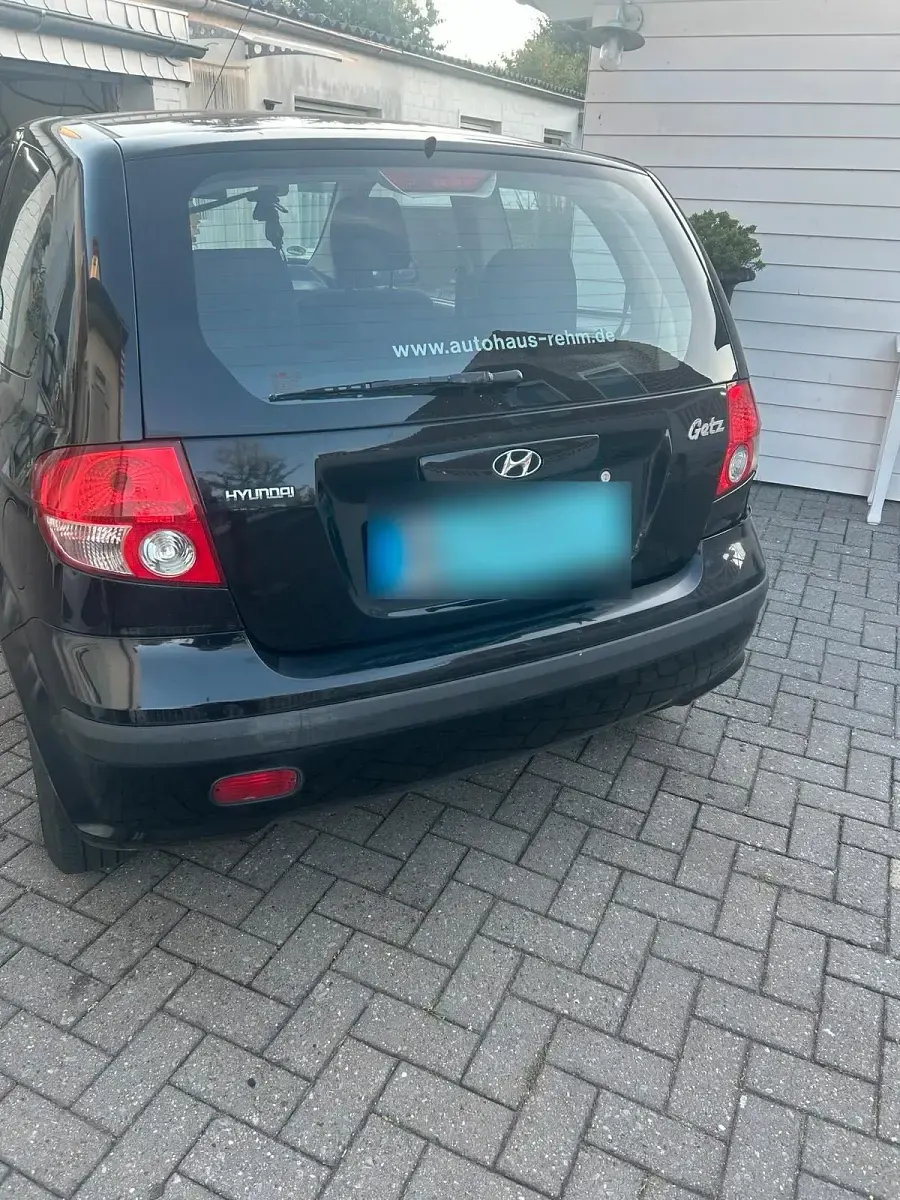 Gebraucht Hyundai Getz 63 PS (46 kW) 2004 Schwarz Kleinwagen
