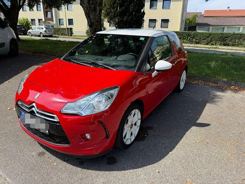 Rot Gebraucht 2010 DS Automobiles DS3 Kleinwagen | 4.400 € - Bild 1/4