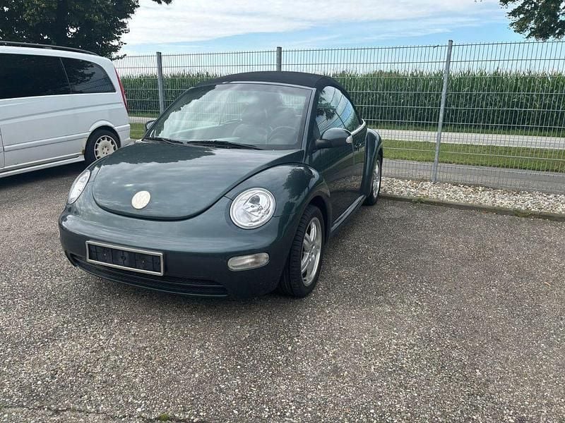 Grün Gebraucht 2003 VW Beetle Highline Cabrio | 1.900 € (Superpreis) - Bild 1/4