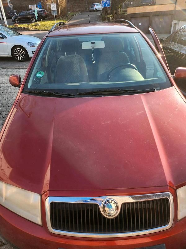 Gebraucht Skoda Fabia 2002 Rot Kombi