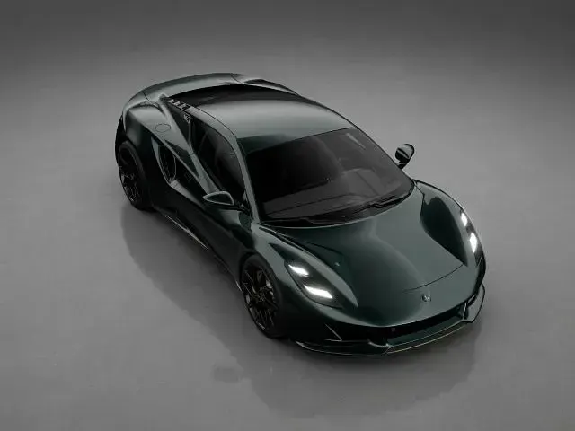 Ny Lotus Emira 405 HK (297 kW) 2026 Grøn Coupe