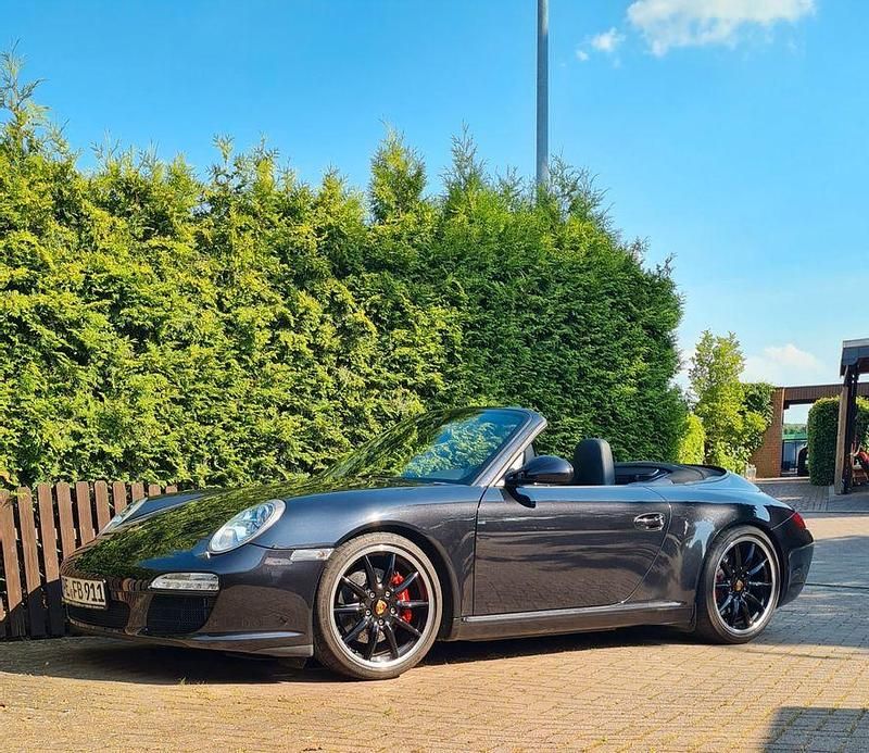 Schwarz Gebraucht 2009 Porsche 911 Carrera Cabriolet Cabrio | 59.911 € (Fairer Preis) - Bild 1/4