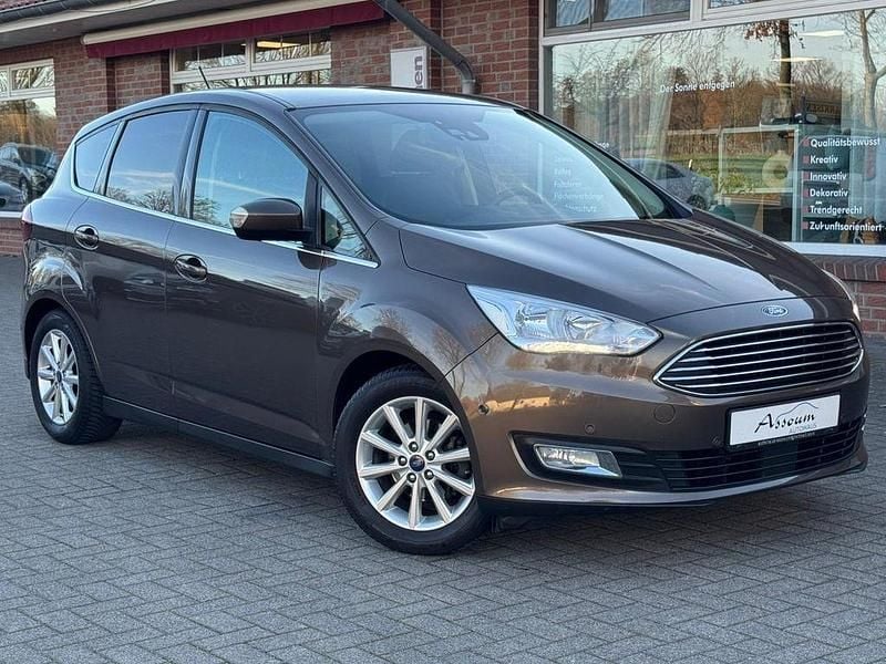 Gebraucht Ford C-MAX Titanium 120 PS (88 kW) 2017 Braun Van / Kleinbus