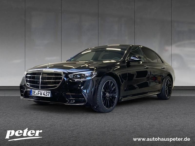Metalliclack obsidianschwarz Gebraucht 2025 Mercedes S450 AMG Limousine | 128.880 € - Bild 1/4