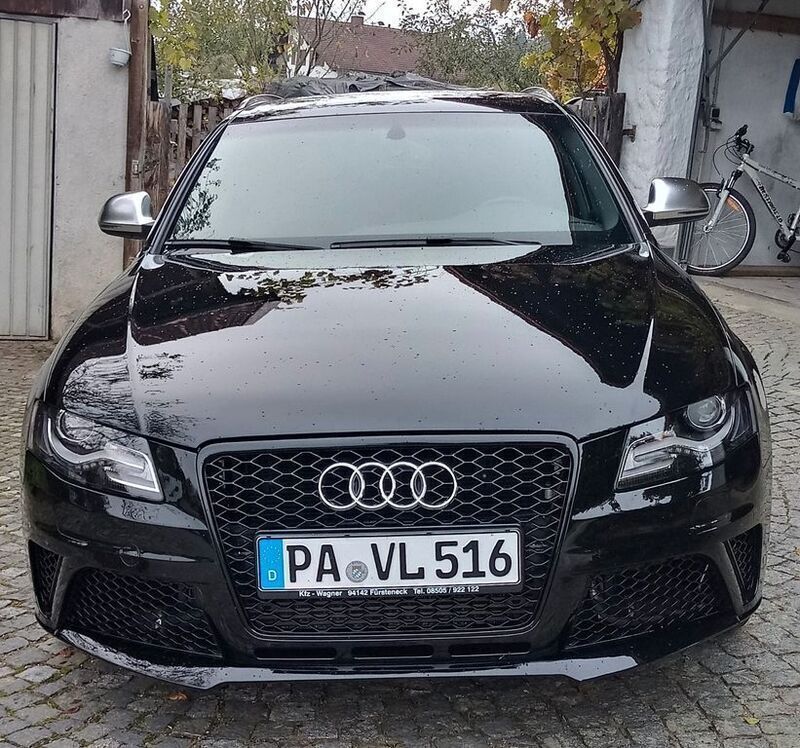 Schwarz Gebraucht 2009 Audi A4 Attraction Kombi | 9.250 € - Bild 1/4