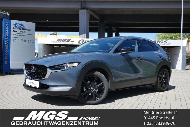 Polymetal gray Gebraucht 2023 Mazda CX-30 Homura-Line SUV | 25.450 € (Fairer Preis) - Bild 1/4