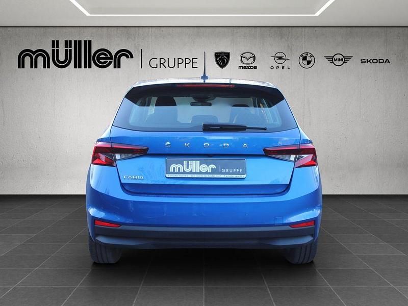 Gebraucht Skoda Fabia Tour 95 PS (69 kW) 2022 Blau Kleinwagen