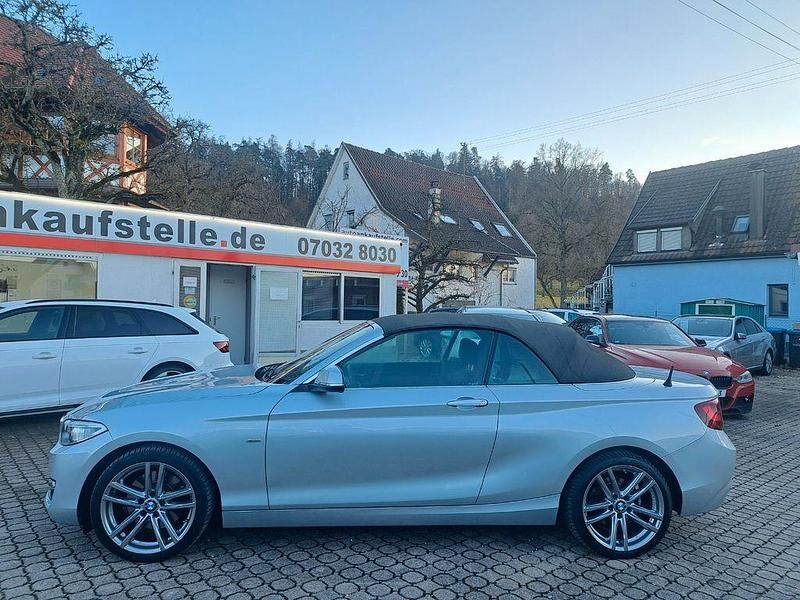 Gebraucht BMW 228 Sport Line 245 PS (180 kW) 2016 Silber Cabrio