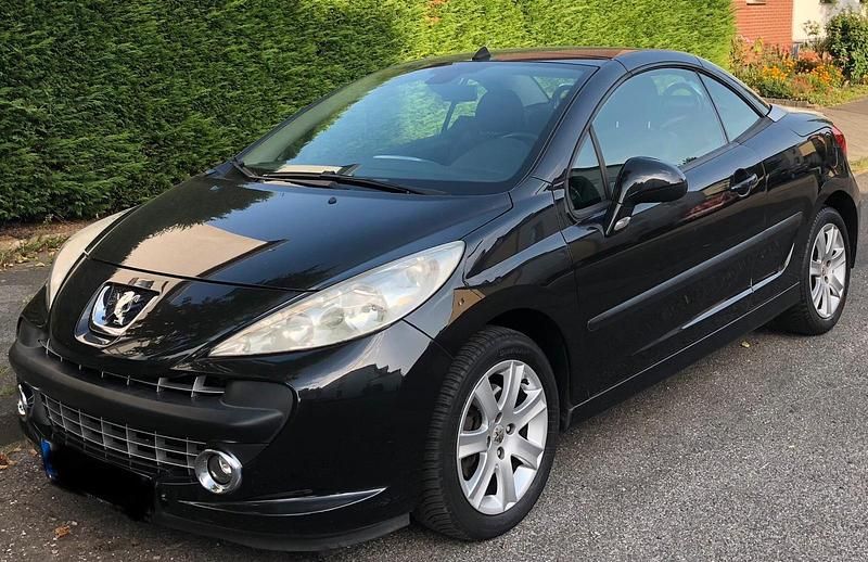 Schwarz Gebraucht 2007 Peugeot 207 CC Cabrio | 3.250 € (Fairer Preis) - Bild 1/4