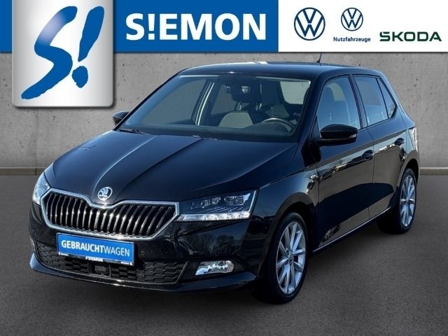 Schwarz Gebraucht 2019 Skoda Fabia Soleil Kleinwagen | 14.980 € (Fairer Preis) - Bild 1/4