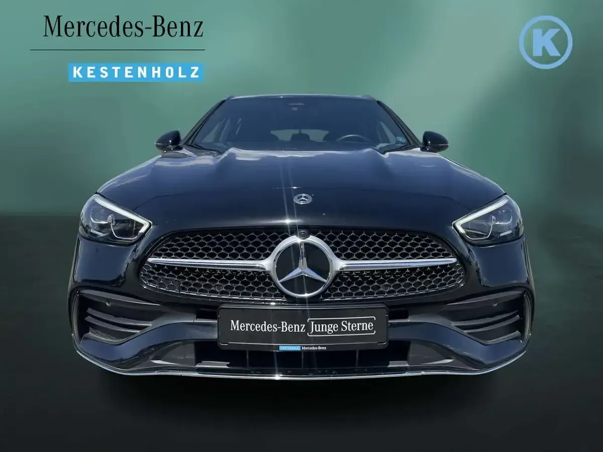 Gebraucht Mercedes C200 AMG 163 PS (119 kW) 2023 Schwarz Kombi