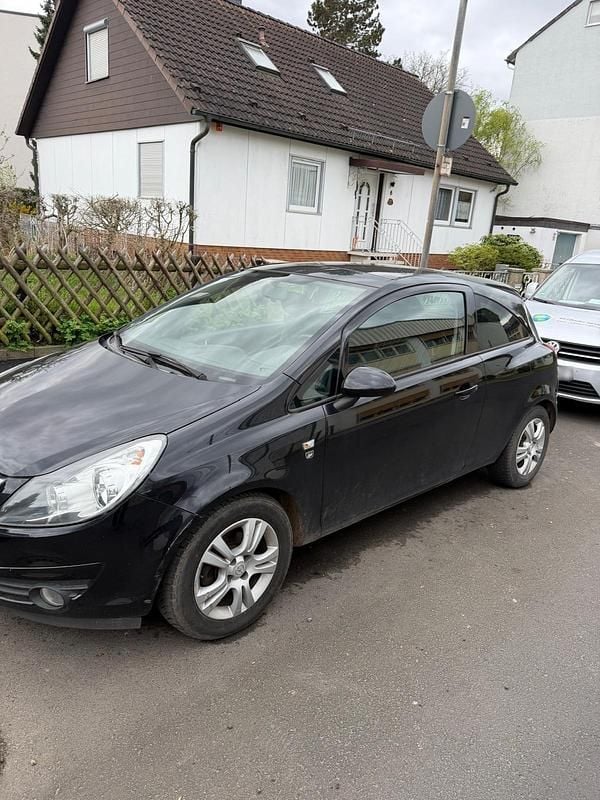 Gebraucht Opel Corsa 95 PS (69 kW) 2010 Schwarz Kleinwagen