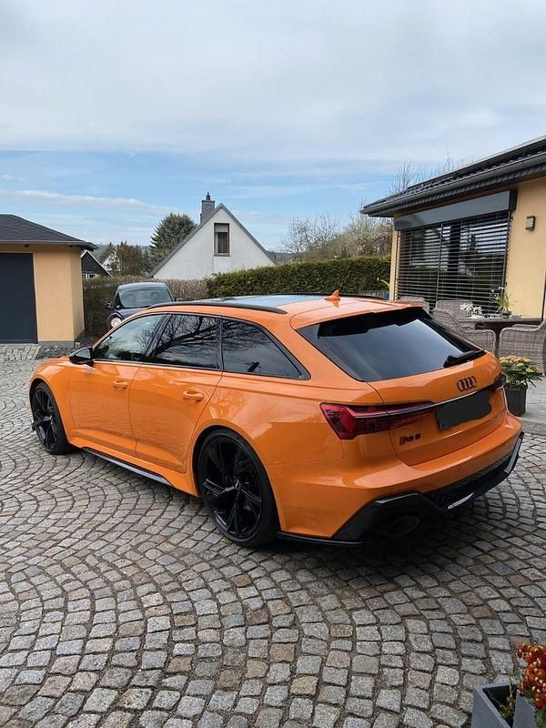 Gebraucht Audi RS6 Advanced 600 PS (441 kW) 2020 Orange Kombi