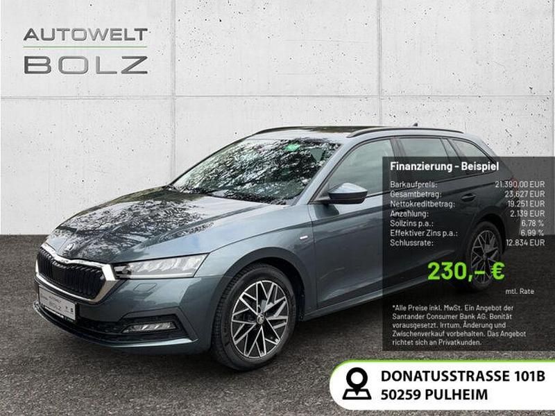 Gebraucht Skoda Octavia Clever 150 PS (110 kW) 2021 Grau Kombi