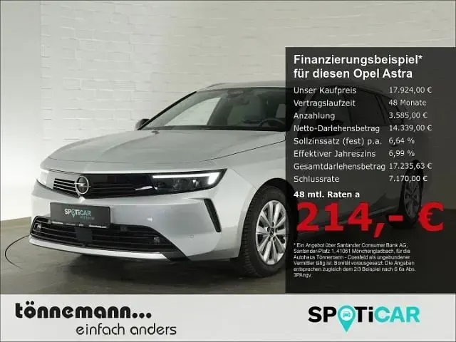 Gebraucht Opel Astra Elegance 131 PS (96 kW) 2023 Kleinwagen