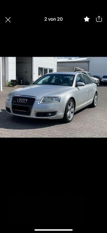 Silber Gebraucht 2007 Audi A6 S-Line Limousine | 6.800 € (Fairer Preis) - Bild 1/4