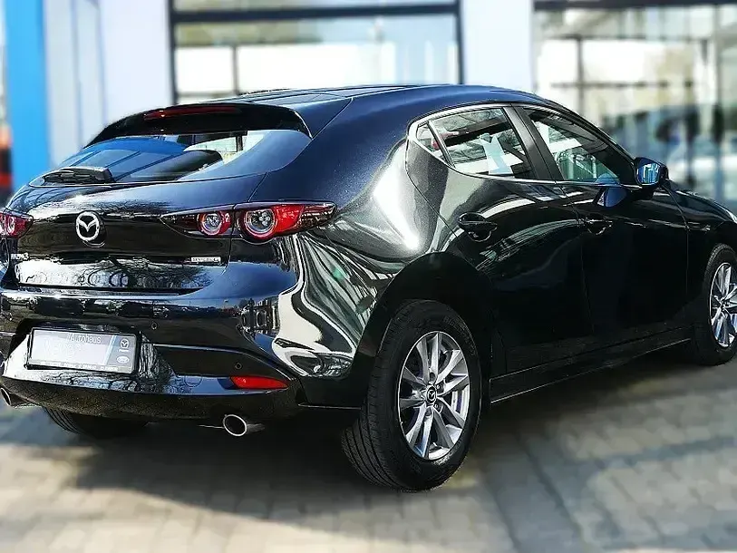 Gebraucht Mazda 3 122 PS (89 kW) 2021 Onyxschwarz Limousine