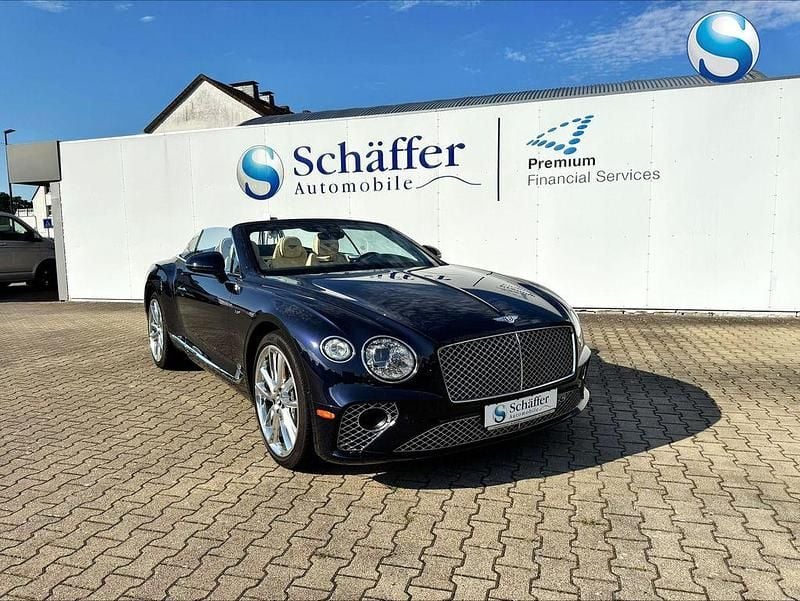 Gebraucht Bentley Continental GT Convertible Mulliner 549 PS (403 kW) 2021 Dark sapphire pearl dark sapphire pearl Cabrio