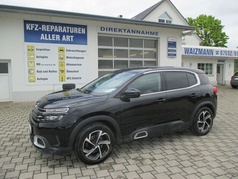 Schwarz perla nera Gebraucht 2019 Citroën C5 Aircross Feel SUV | 14.900 € (Guter Preis) - Bild 1/4