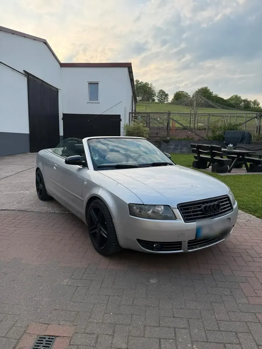 Używany Audi A4 Cabriolet 160 KM (117 kW) 2004 Srebrny Kabriolet