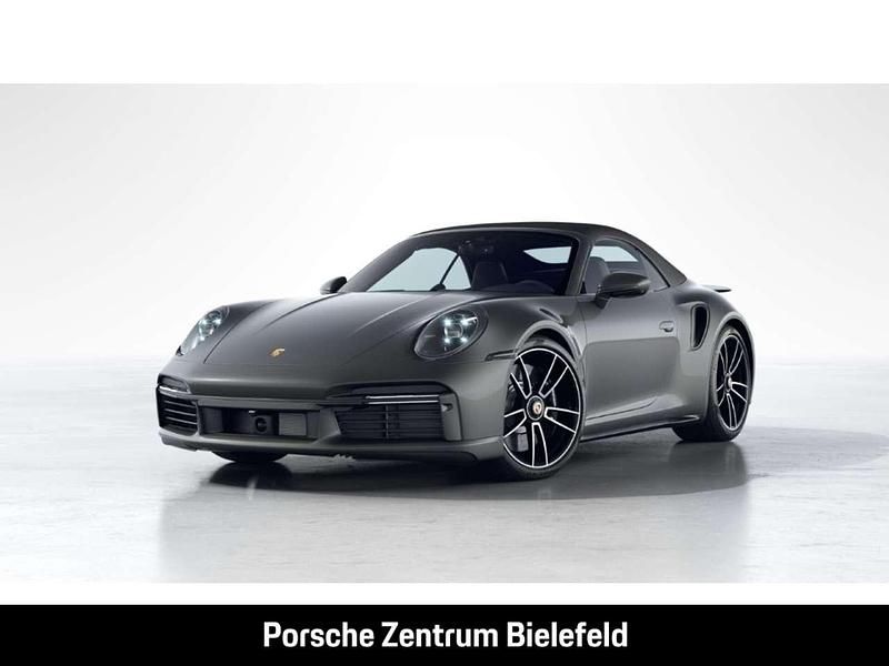 Achatgraumetallic Gebraucht 2021 Porsche 911 Turbo Cabriolet Cabrio | 189.900 € (Fairer Preis) - Bild 1/4