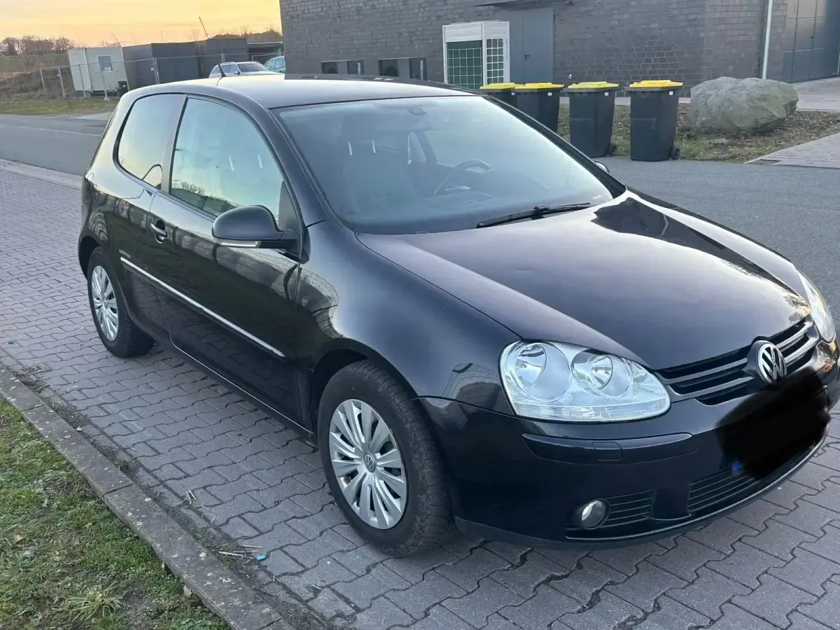 Gebraucht VW Golf VI Comfortline 80 PS (58 kW) 2008 Schwarz Kleinwagen