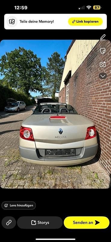 Gebraucht Renault Mégane Cabriolet 113 PS (83 kW) 2005 Cabrio