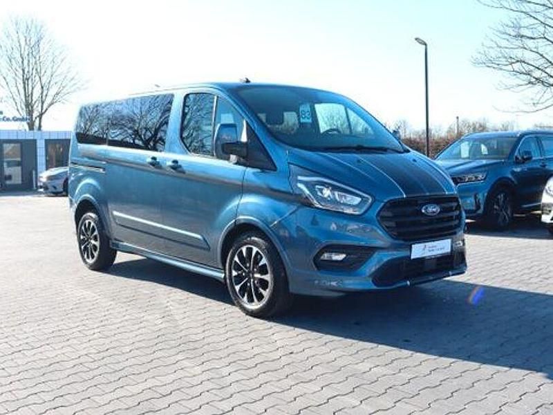 Gebraucht Ford Transit Custom Sport 185 PS (136 kW) 2021 Blau Van / Kleinbus
