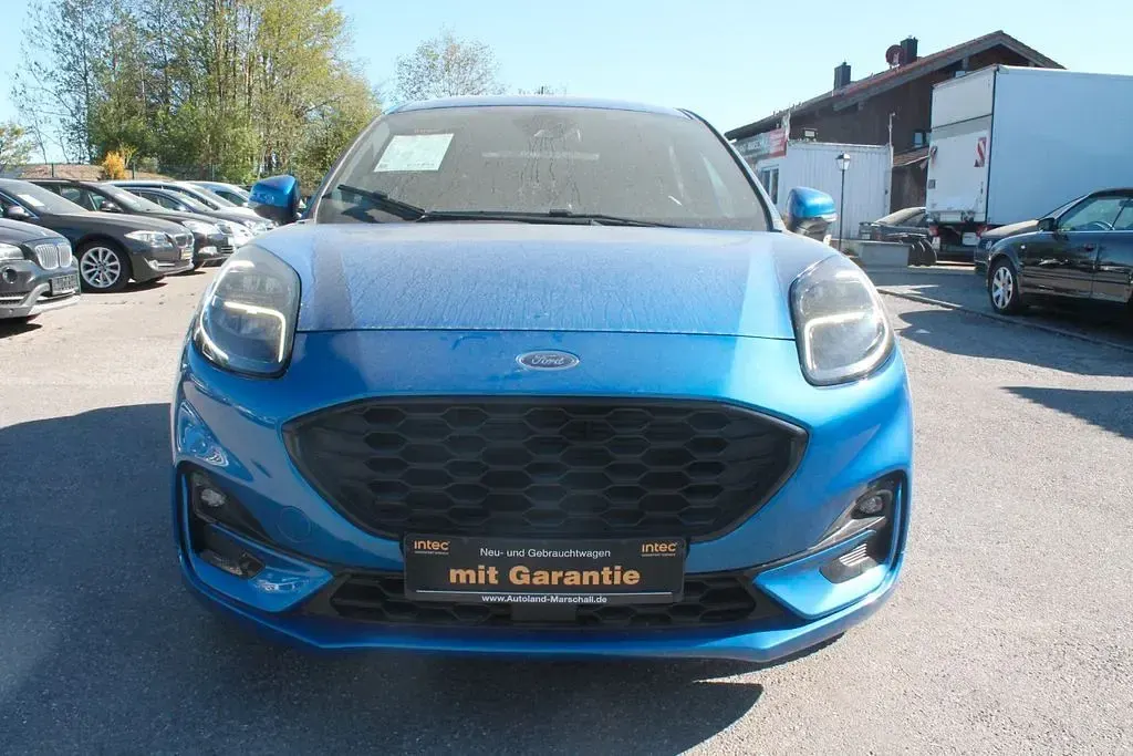 Gebraucht Ford Puma ST-Line 125 PS (91 kW) 2021 Blau SUV