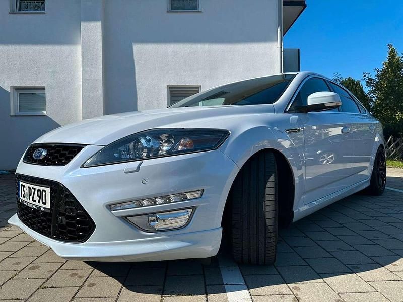Electric weiß metallic Gebraucht 2014 Ford Mondeo Titanium S Kombi | 13.690 € (Fairer Preis) - Bild 1/4