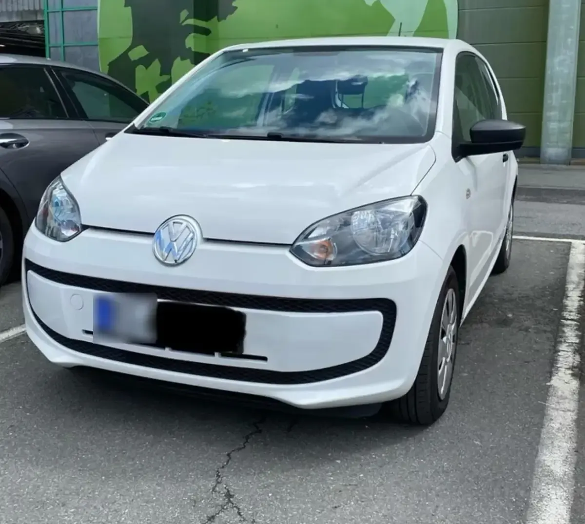 Gebraucht VW up! 60 PS (44 kW) 2014 Weiß Kleinwagen