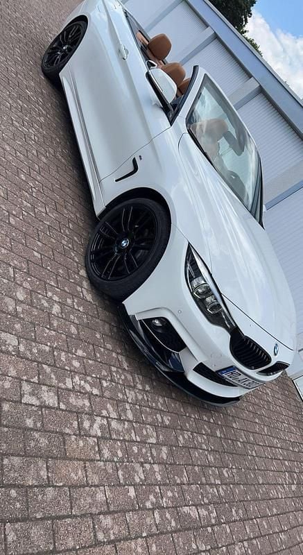Weiß Gebraucht 2018 BMW 430 Cabriolet M Sport Cabrio | 26.500 € (Guter Preis) - Bild 1/4