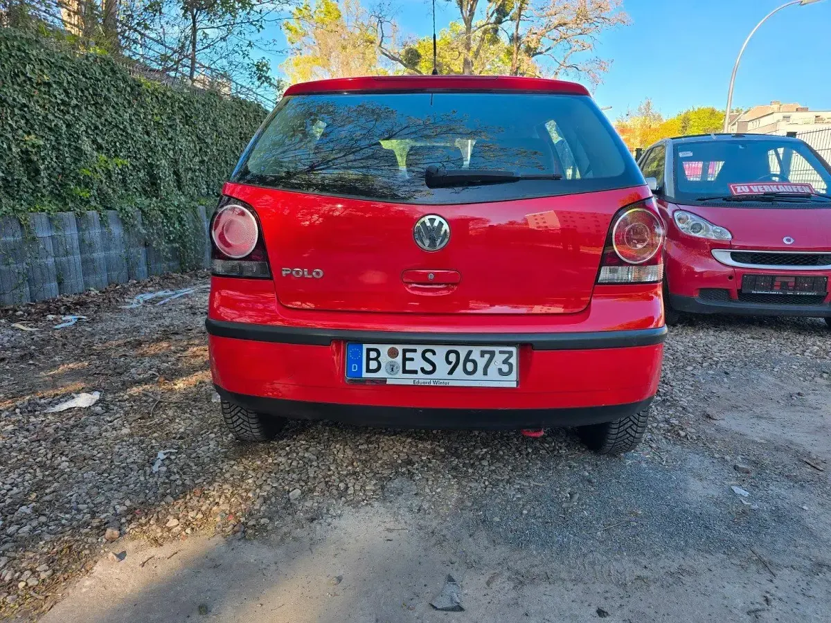 Gebraucht VW Polo 60 PS (44 kW) 2008 Rot Kleinwagen