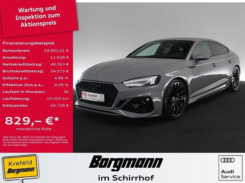 Nardograu Gebraucht 2021 Audi RS5 Sportback Ambiente Limousine | 59.991 € (Fairer Preis) - Bild 1/4