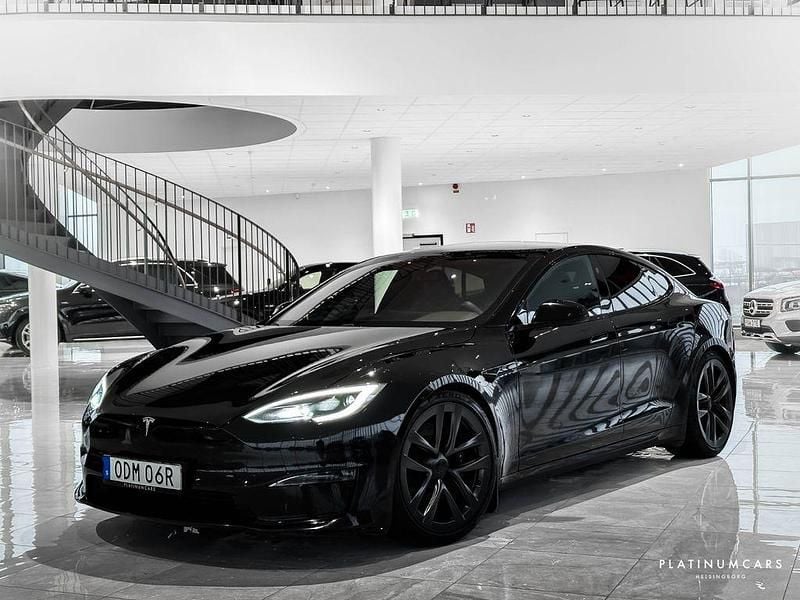 Gebraucht Tesla Model S Plaid 759 kW (1033 PS) 2022 Schwarz Kleinwagen
