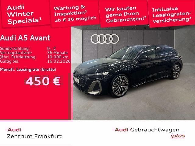 Mythosschwarz metallic/mythoss Gebraucht 2025 Audi A5 S-Line Coupé | 53.870 € (Guter Preis) - Bild 1/3