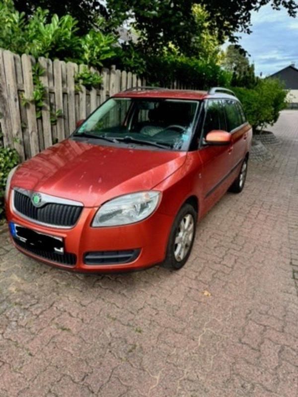 Orange Gebraucht 2008 Skoda Fabia Kombi | 1.000 € (Fairer Preis) - Bild 1/4