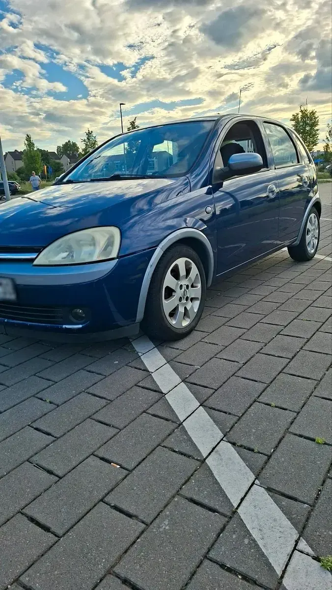 Gebraucht Opel Corsa 75 PS (55 kW) 2003 Blau Kleinwagen